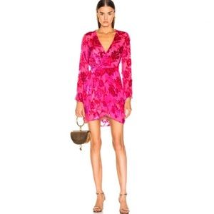 Fleur du Mal Fil Couple Wrap Mini Dress